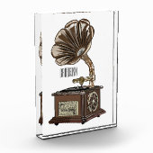 Turntable Cartoon Fotoblock (Links)