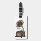 Turntable Cartoon Gepäckanhänger (Vorderseite vertikal)