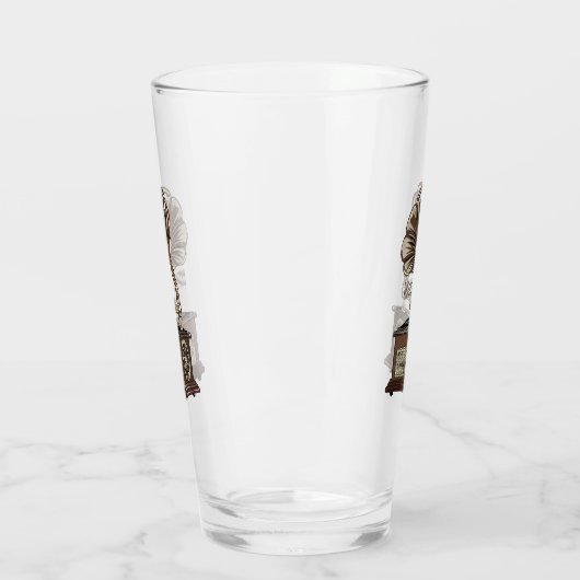 Turntable Cartoon Glas (Links)