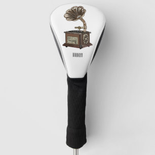 Turntable Cartoon Golf Headcover