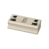 Turntable Cartoon Gummistempel (Stempel)