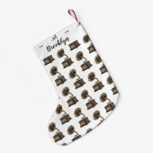 Turntable Cartoon Kleiner Weihnachtsstrumpf (Rückseite (Hängend))