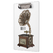 Turntable Cartoon Klemmbrett (Links)