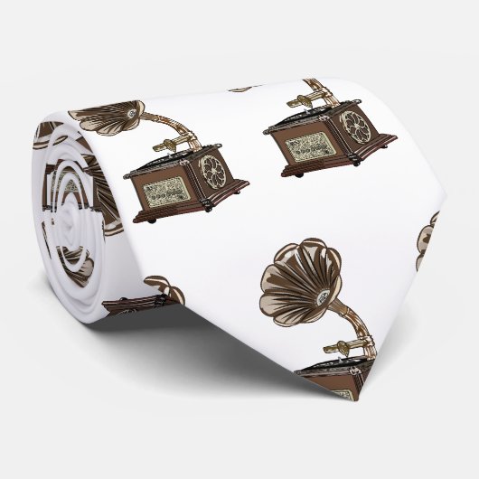 Turntable Cartoon Krawatte (Gerollt)