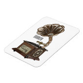 Turntable Cartoon Magnet (Linke Seite)