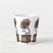 Turntable Cartoon Milchtasse (Vorderseite)