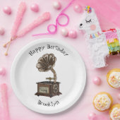 Turntable Cartoon Pappteller (Party)