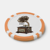 Turntable Cartoon Pokerchips (Einzeln)