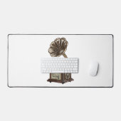 Turntable Cartoon Schreibtischunterlage (Tastatur & Maus)