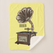 Turntable Cartoon Sherpadecke (Vorderseite)