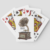 Turntable Cartoon Spielkarten (Rückseite)