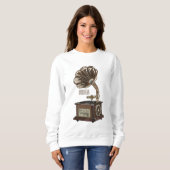 Turntable Cartoon Sweatshirt (Vorne ganz)