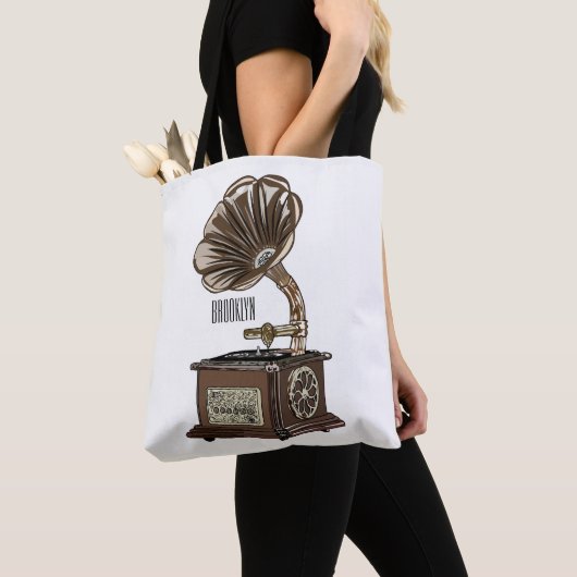 Turntable Cartoon Tasche (Von Nahem)