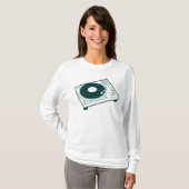 Turntable der Alten Schule T-Shirt (Vorne ganz)