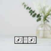 Turntable | Entertainment Performer Mini Visitenkarte (Stehend Vorderseite)