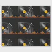 Turntable-glattes Verpackungs-Papier Geschenkpapier (Flach)