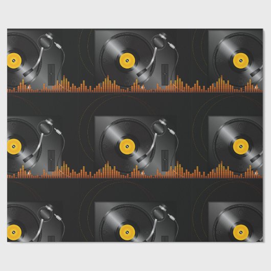 Turntable-glattes Verpackungs-Papier Geschenkpapier (Flach)