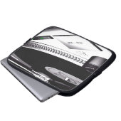 Turntable Laptopschutzhülle (Vorne Knopf)