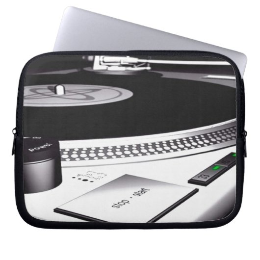 Turntable Laptopschutzhülle (Vorderseite)