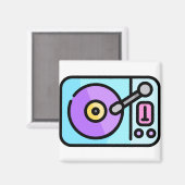 Turntable Magnet (Vorderseite/Rückseite)