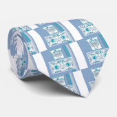 Turntable mit Laptop DJ-Ausrüstung Vektor Krawatte (Gerollt)