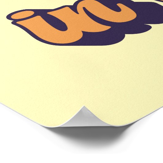 Turntable mit Liebe-bezogenen Text. Poster (Ecke)