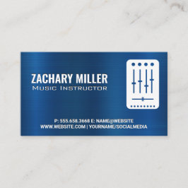 Turntable Mixer Visitenkarte