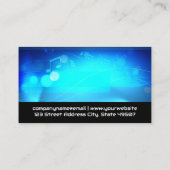 Turntable | Musik | Erzeuger Visitenkarte (Rückseite)