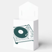 Turntable "Old School Wax" (Vinyl) Geschenkschachtel (Geöffnet)