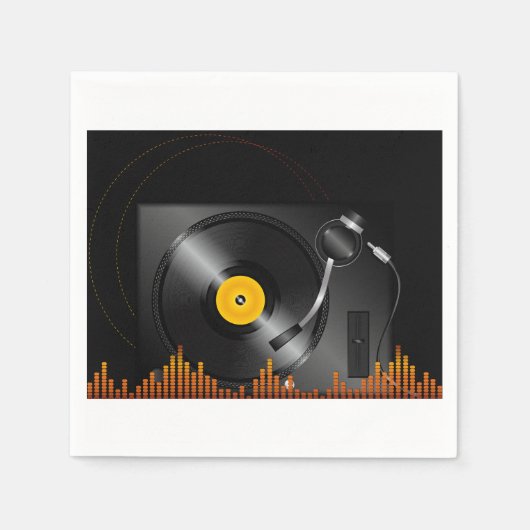 Turntable Paper Napkins Serviette (Vorderseite)