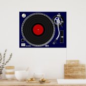 Turntable Poster (Küche)