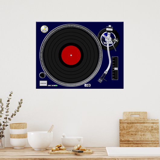 Turntable Poster (Küche)