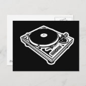Turntable Postkarte (Vorne/Hinten)