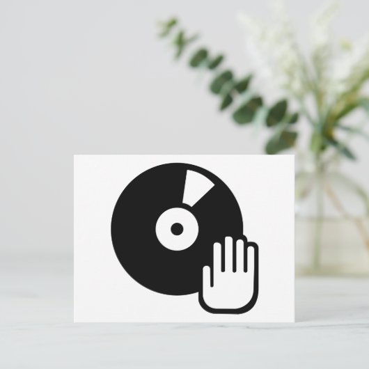 Turntable Postkarte (Stehend Vorderseite)