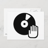 Turntable Postkarte (Vorne/Hinten)