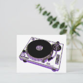 Turntable Postkarte (Stehend Vorderseite)