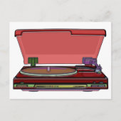 Turntable Postkarte (Vorderseite)