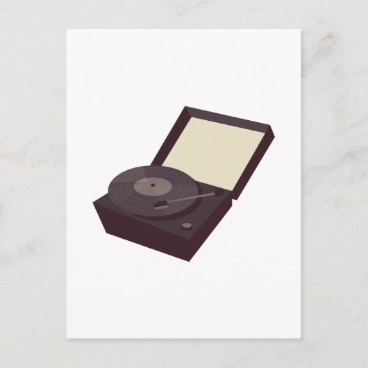 Turntable Postkarte (Vorderseite)