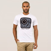 Turntable /recordplayer behalten es Retro T-Shirt (Vorne ganz)