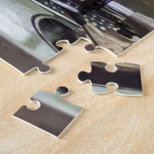 Turntable-Rekordvinylmusik-Ton-Retro Vintages Puzzle (Seite)