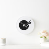 Turntable Runde Wanduhr (Zuhause)