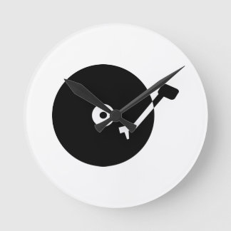 Turntable Runde Wanduhr