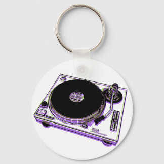 Turntable Schlüsselanhänger