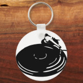 Turntable Schlüsselanhänger (Vorderseite)