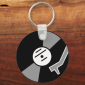 Turntable Schlüsselanhänger (Vorderseite)