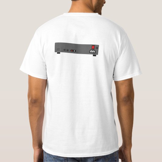 Turntable T-Shirt (Rückseite)