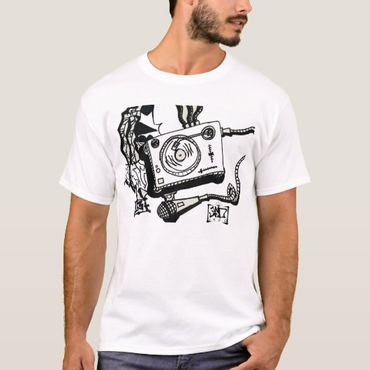 Turntable T-Shirt (Vorderseite)