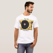 Turntable "T " T-Shirt (Vorne ganz)