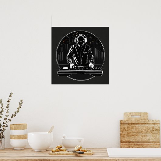 Turntable Tales Poster (Küche)