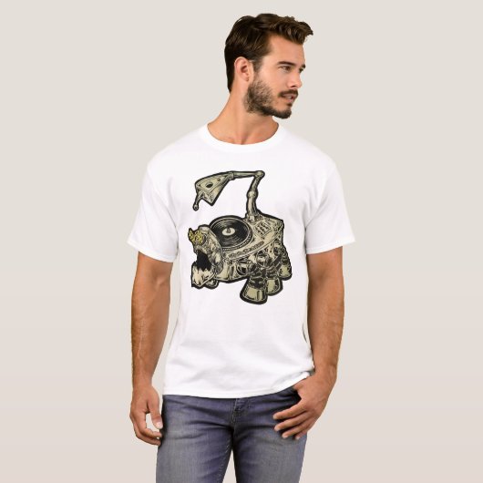 Turntable Tarantula T - Shirt (Vorne ganz)